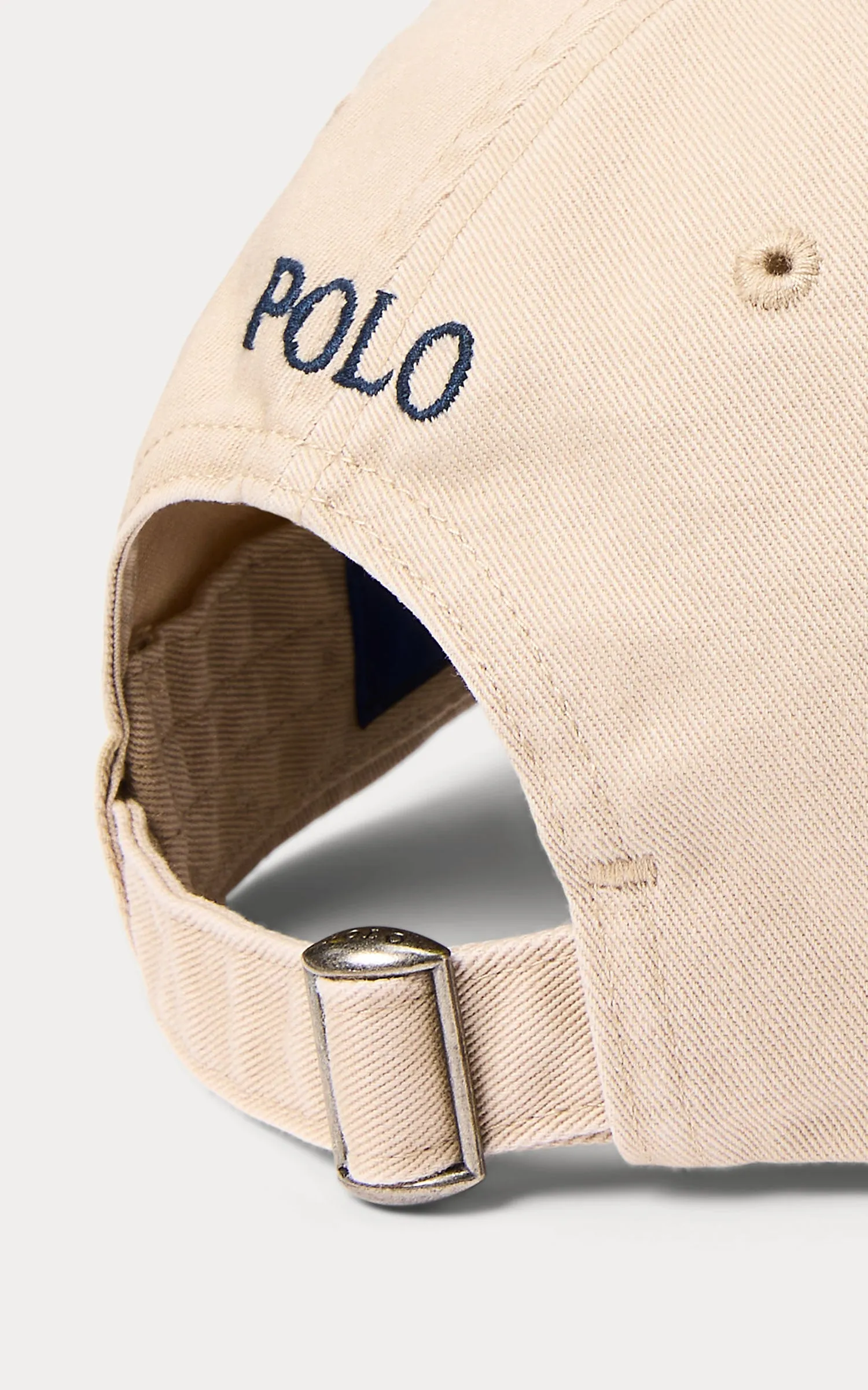 Polo Ralph Lauren The Iconic Cotton Chino Chino Ball Cap Nubuck/Blue sold by Cultizm product image thumbnail 3