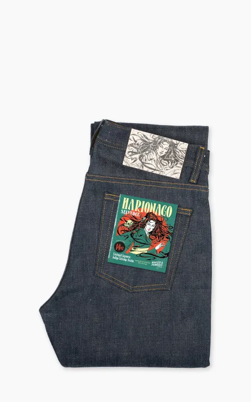 Naked & Famous Denim Weird Guy Harionago Selvedge Indigo 14oz made by Naked & Famous Denim