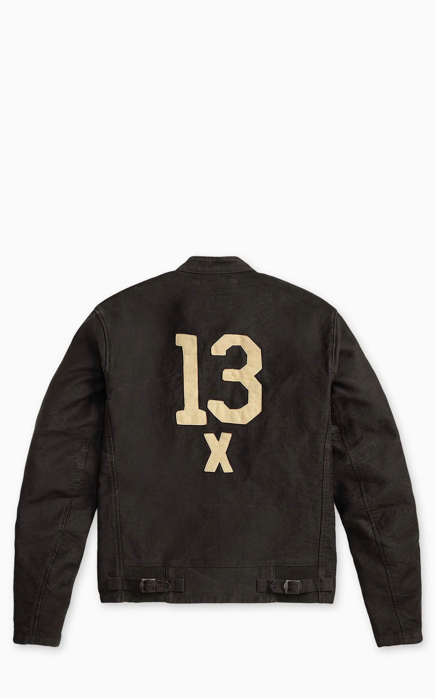 RRL Lightweight Corduroy Café-Racer-Jacket Vintage Black sold by Cultizm product image thumbnail 2