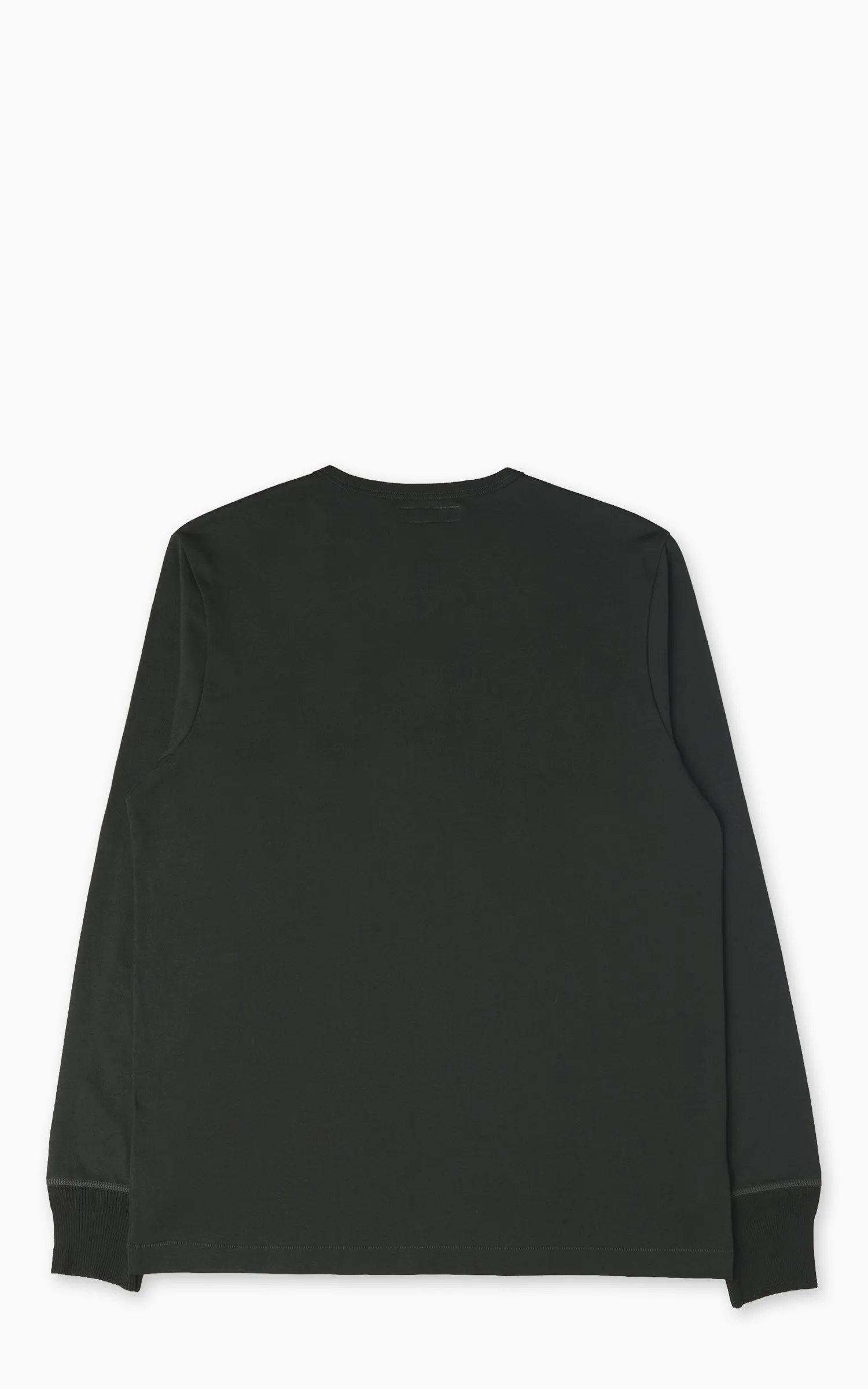 Merz b. Schwanen 2M06 Vintage Machine Refined Longsleeve Forest sold by Cultizm product image thumbnail 5