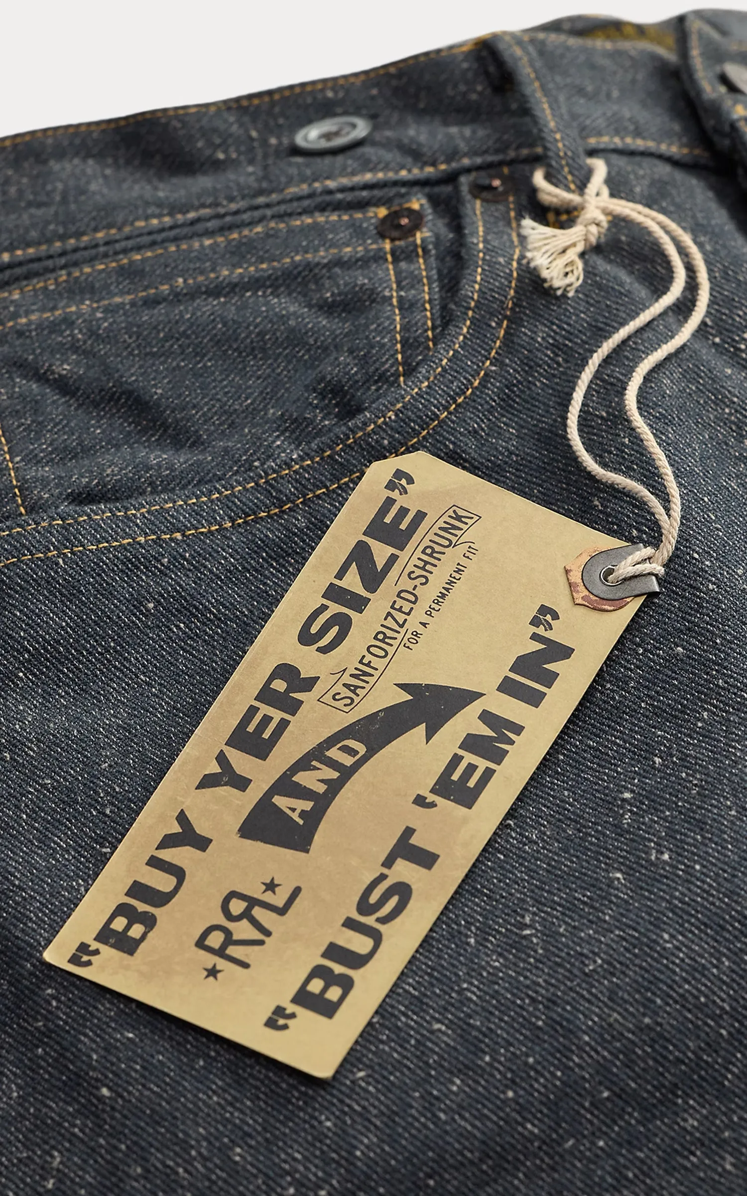 RRL Limited-Edition Straight Fit Jean Rinse sold by Cultizm product image thumbnail 4