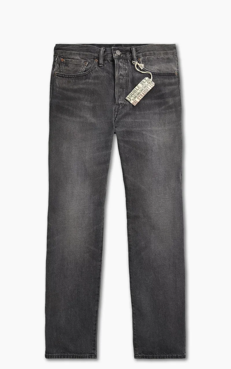RRL Straight Fit Jean Dusty Black Wash sold by Cultizm