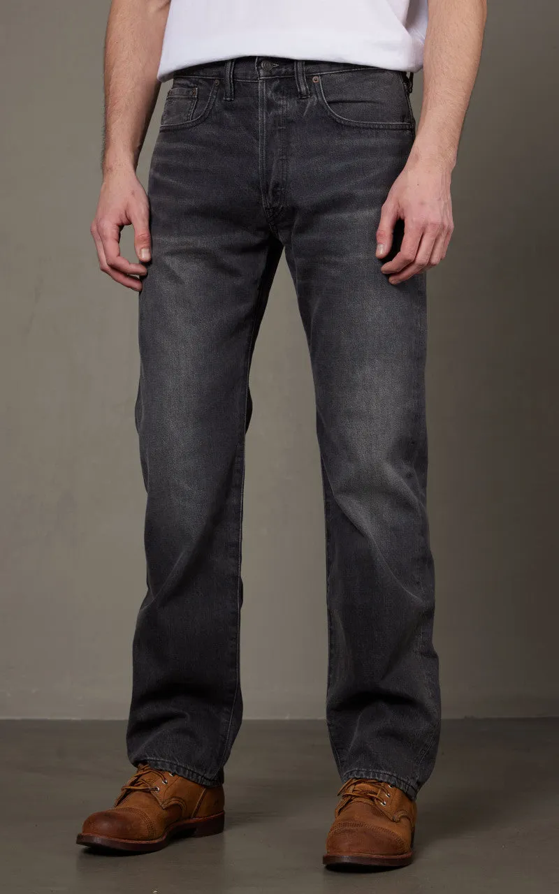 RRL Straight Fit Jean Dusty Black Wash sold by Cultizm product image thumbnail 3