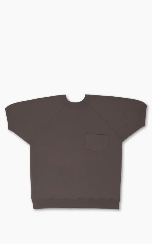 Warehouse & Co. Lot 4105 Short Sleeve Pocket Sweatshirt Charcoal made by WAREHOUSE & CO.