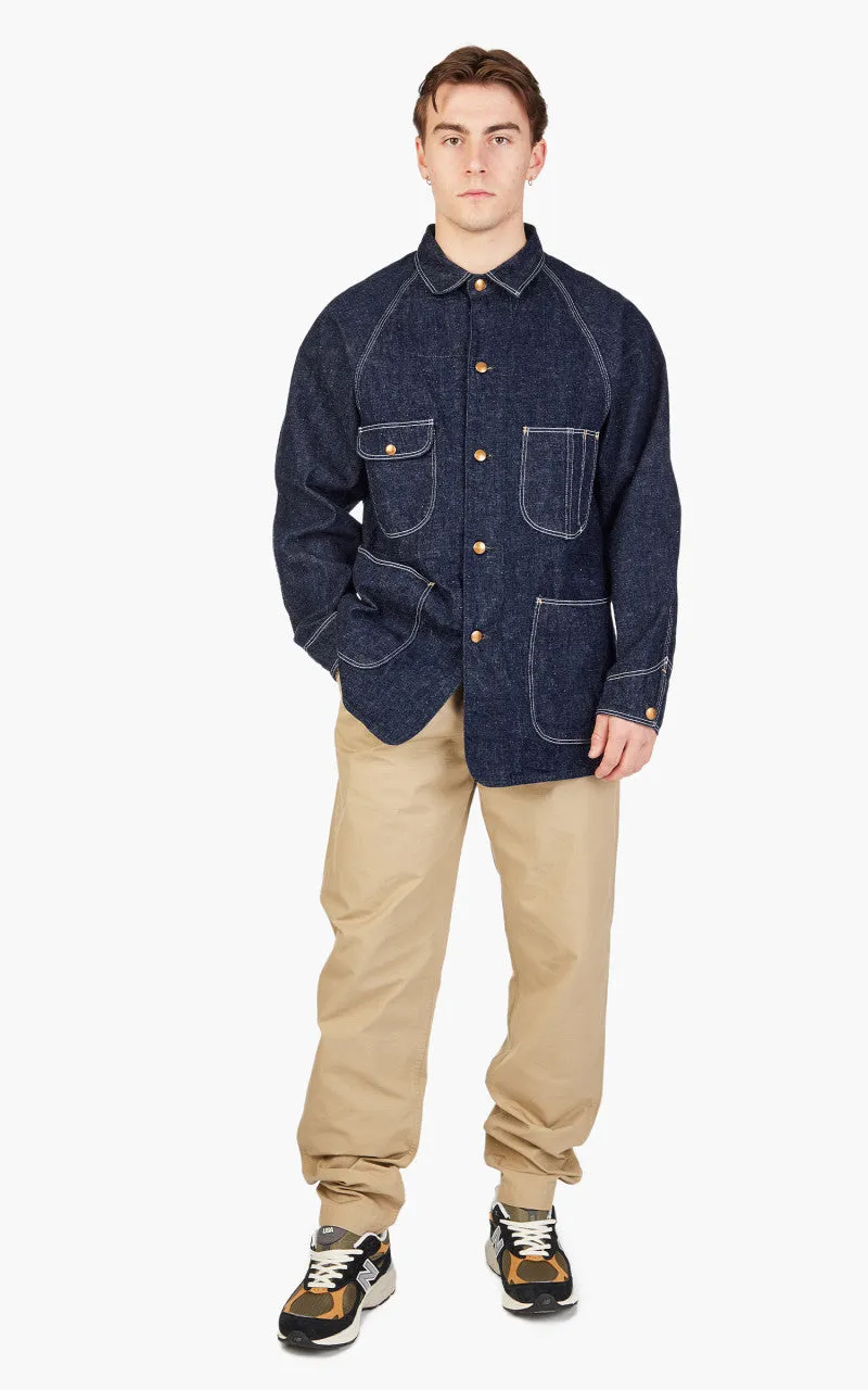 OrSlow 1950's Coverall Denim Indigo One Wash sold by Cultizm product image thumbnail 2