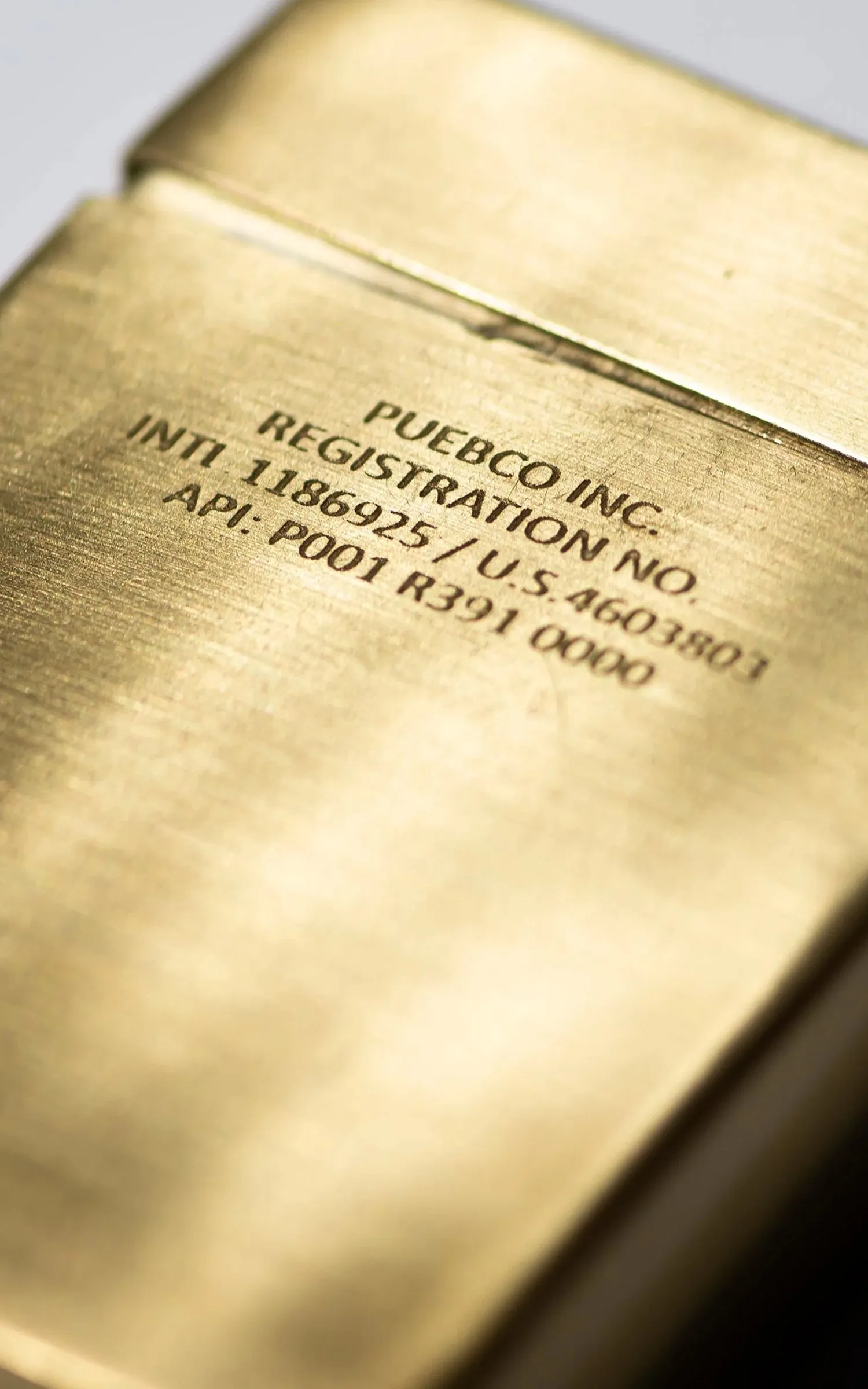 Puebco Brass Playing Card Case sold by Cultizm product image thumbnail 3