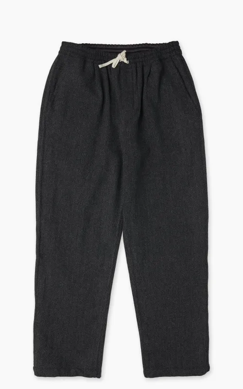 3sixteen Easy Pant Tweed Black made by 3sixteen