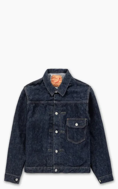 OrSlow 40s Type 1 Jacket One Wash Indigo made by orSlow
