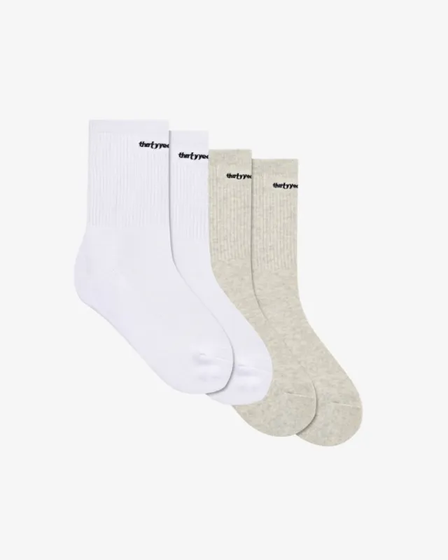 TY Crew Sock- 2 Pack made by Thirtyyears