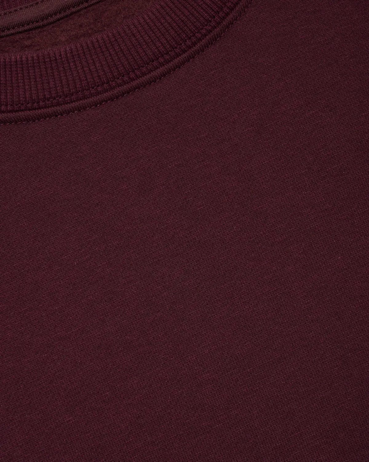 Signature Crew Sweater - Burgundy sold by Thirtyyears product image thumbnail 4