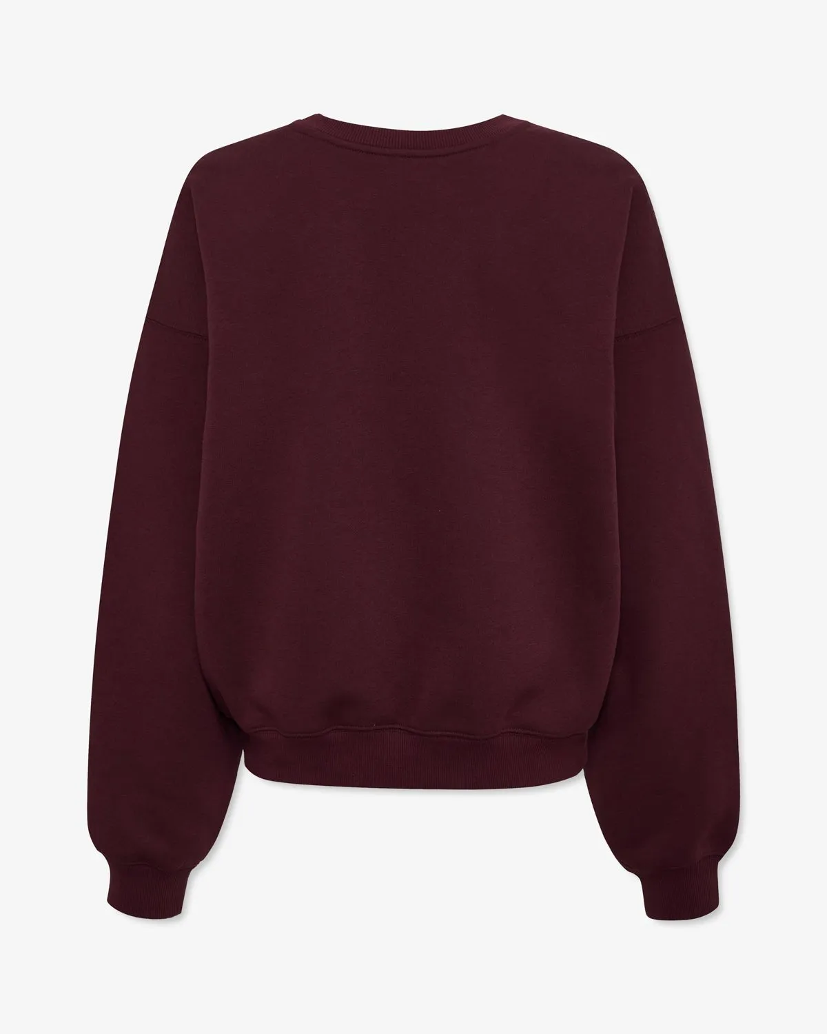 Signature Crew Sweater - Burgundy sold by Thirtyyears product image thumbnail 3