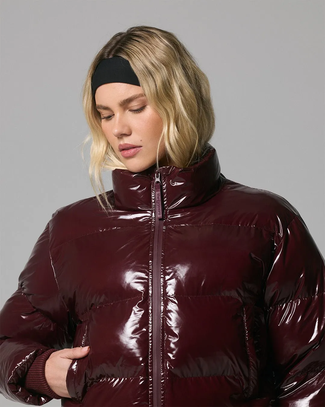 Puff Jacket - Black Cherry sold by Thirtyyears product image thumbnail 3