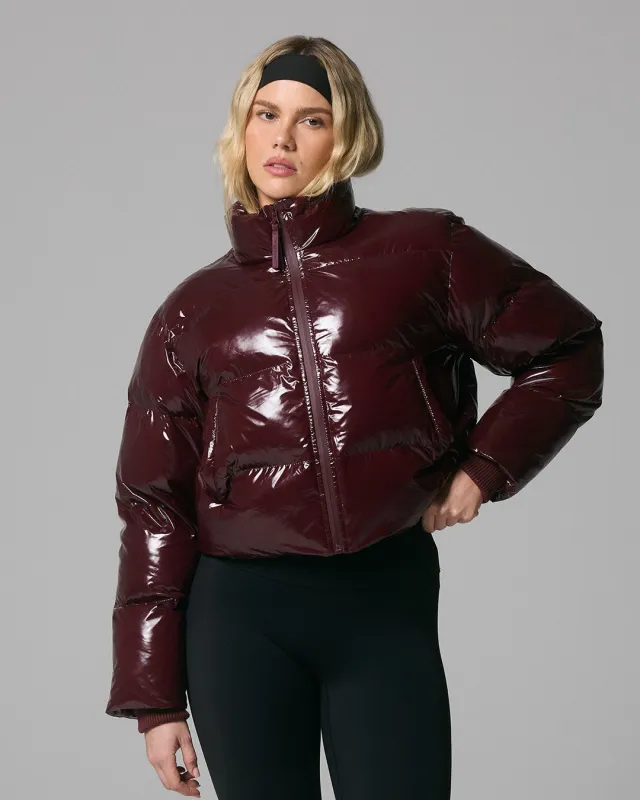 Puff Jacket - Black Cherry made by Thirtyyears