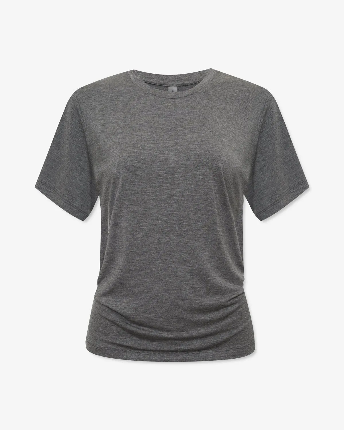 Modal Short Sleeve Tee - Dark Heather Grey sold by Thirtyyears product image thumbnail 2