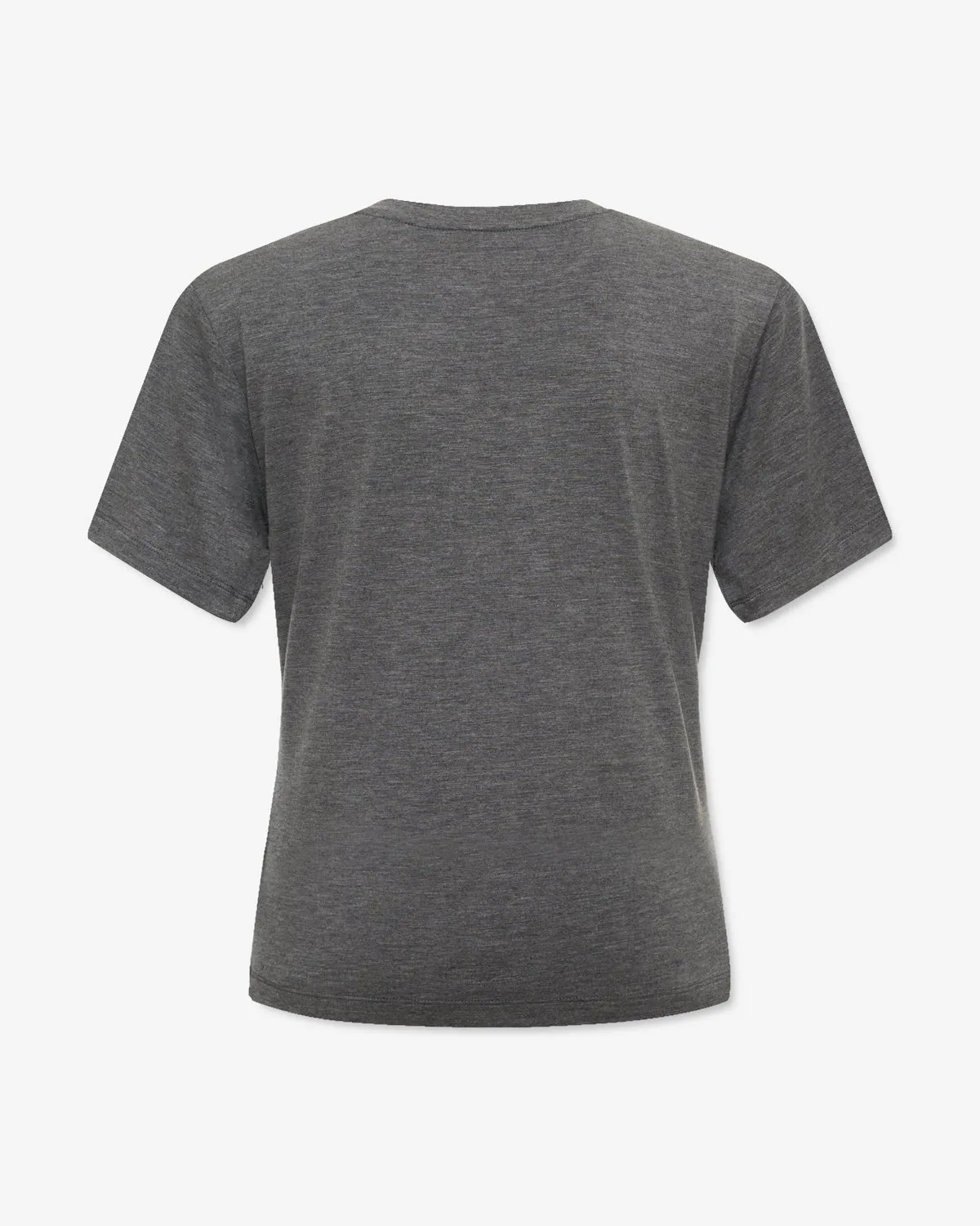 Modal Short Sleeve Tee - Dark Heather Grey sold by Thirtyyears product image thumbnail 4