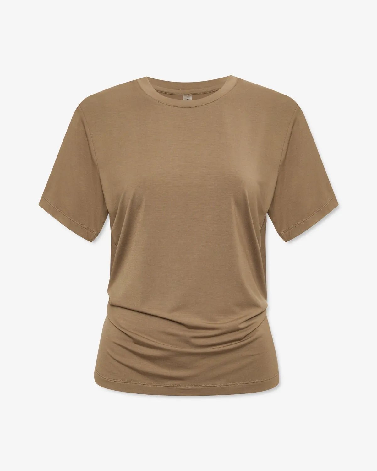 Modal Short Sleeve Tee - Toffee sold by Thirtyyears product image thumbnail 2