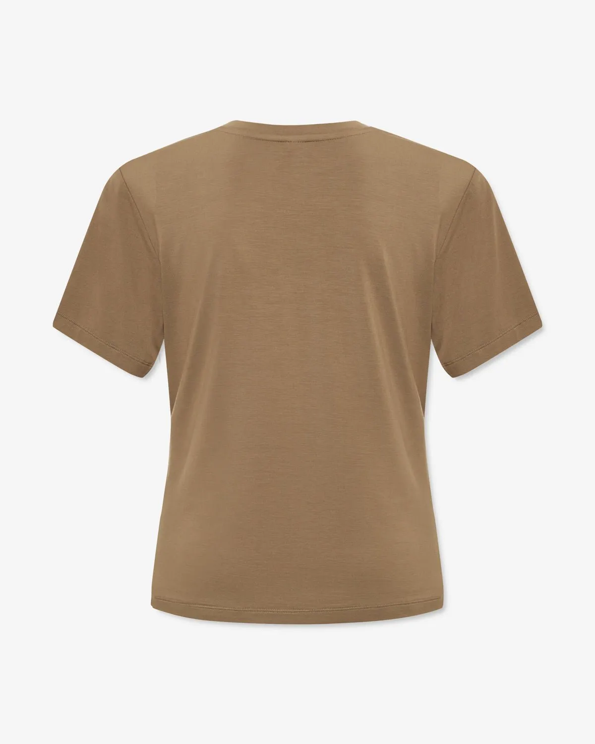 Modal Short Sleeve Tee - Toffee sold by Thirtyyears product image thumbnail 4