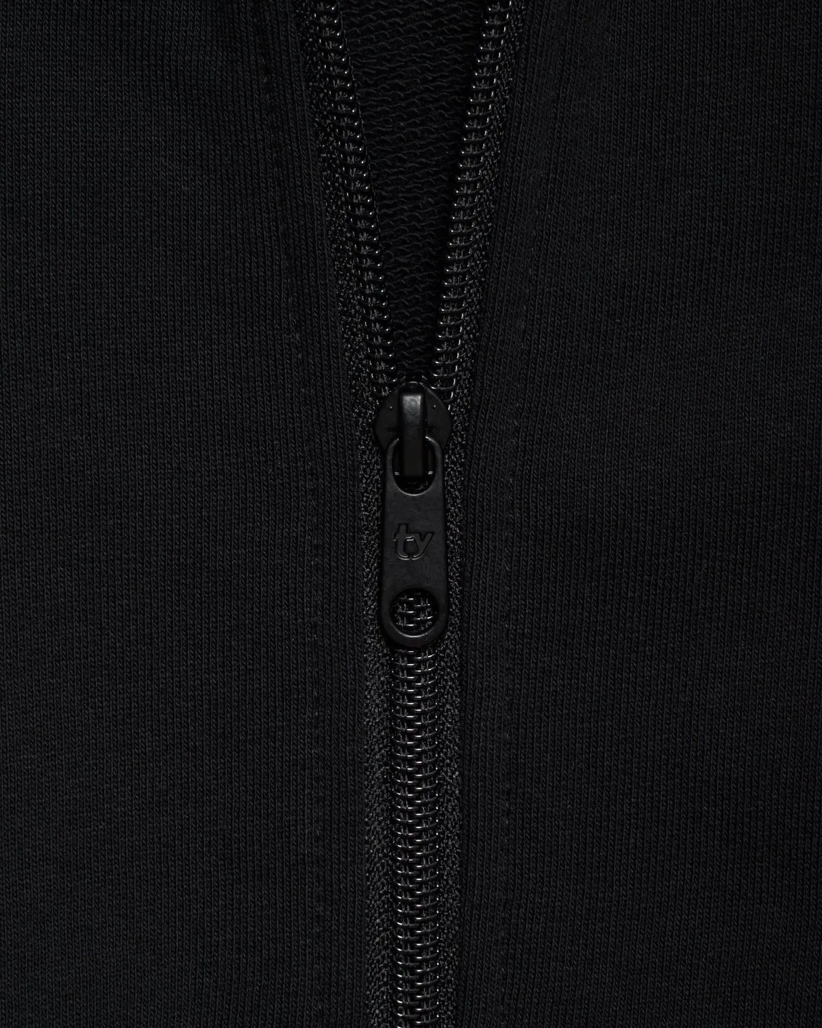 ty Full Zip Hoodie - Black sold by Thirtyyears product image thumbnail 3