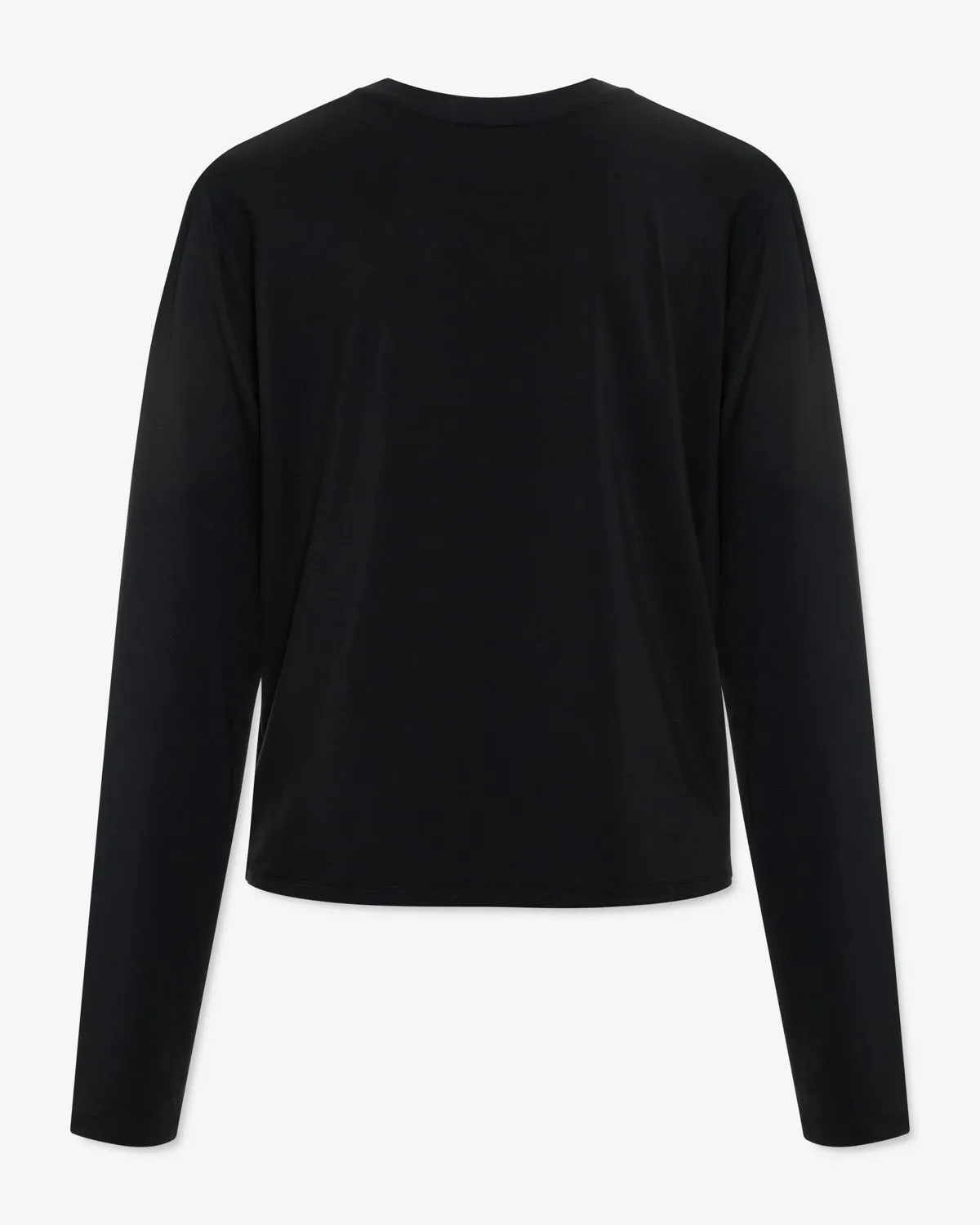 Modal Long Sleeve Tee - Black sold by Thirtyyears product image thumbnail 4