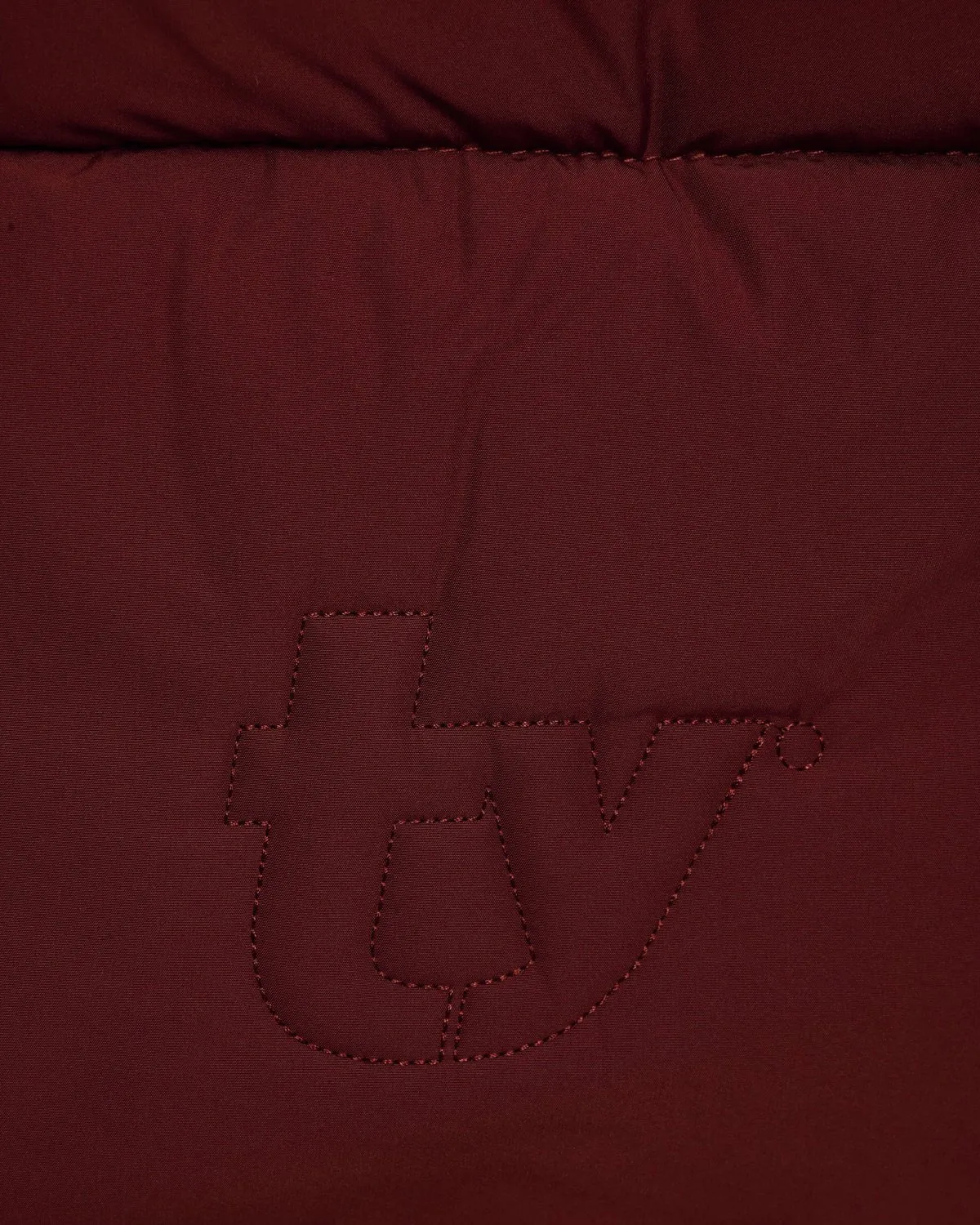 Puffer Vest - Burgundy sold by Thirtyyears product image thumbnail 3
