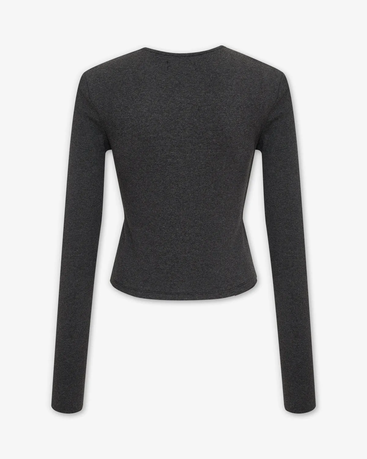 Demi Ribbed Cardigan - Slate sold by Thirtyyears product image thumbnail 3