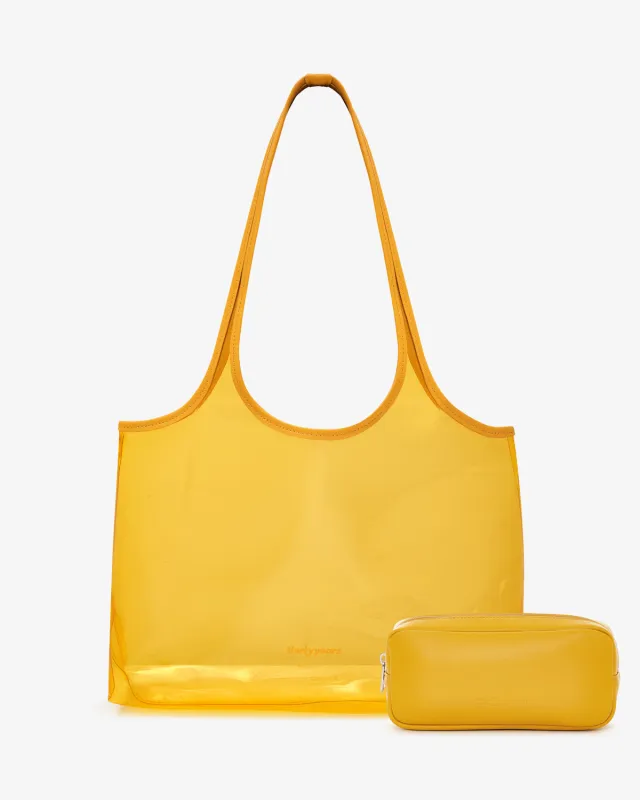Jelly Clear Tote - Honey made by Thirtyyears