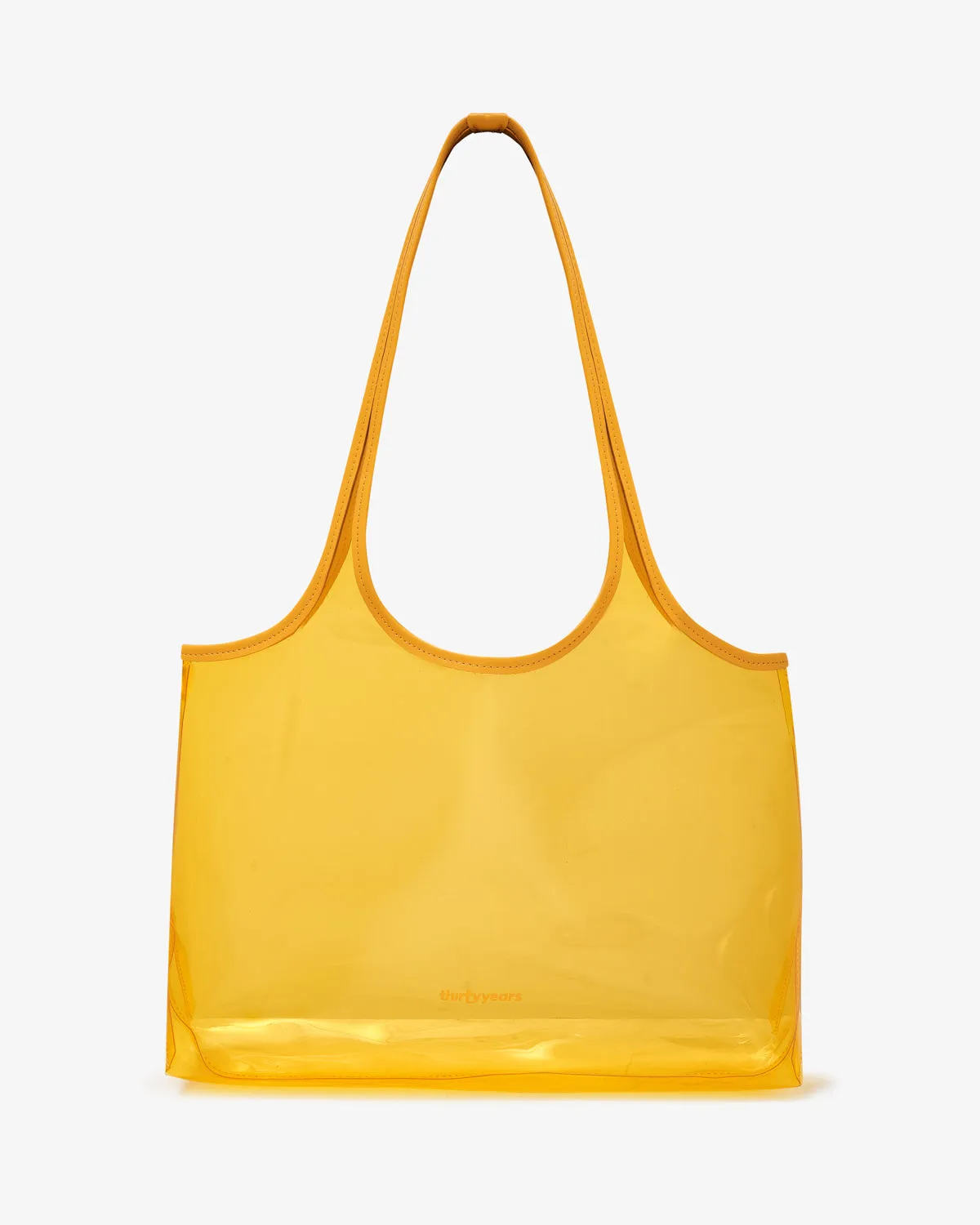 Jelly Clear Tote - Honey sold by Thirtyyears product image thumbnail 3