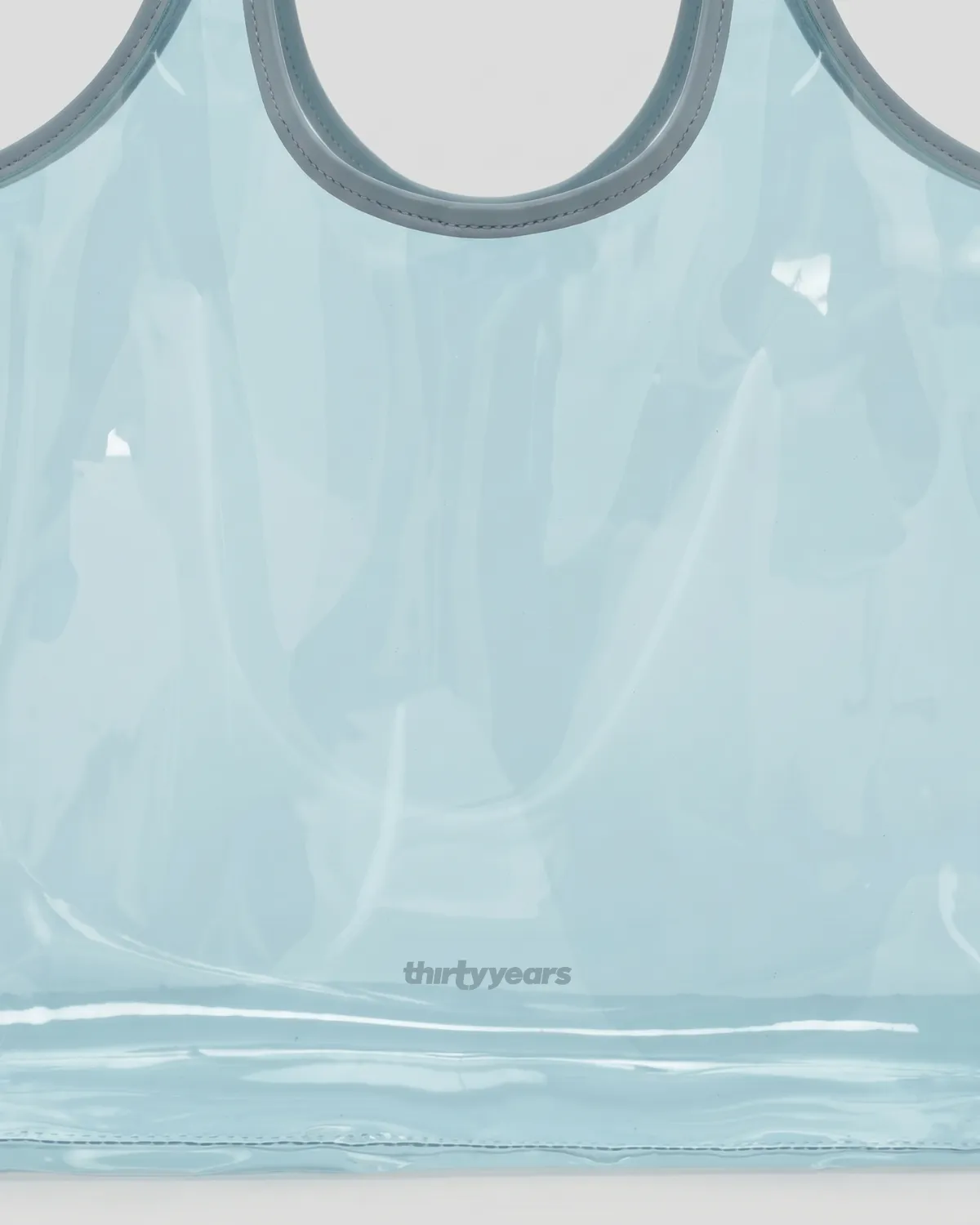 Jelly Clear Tote - Blue sold by Thirtyyears product image thumbnail 3