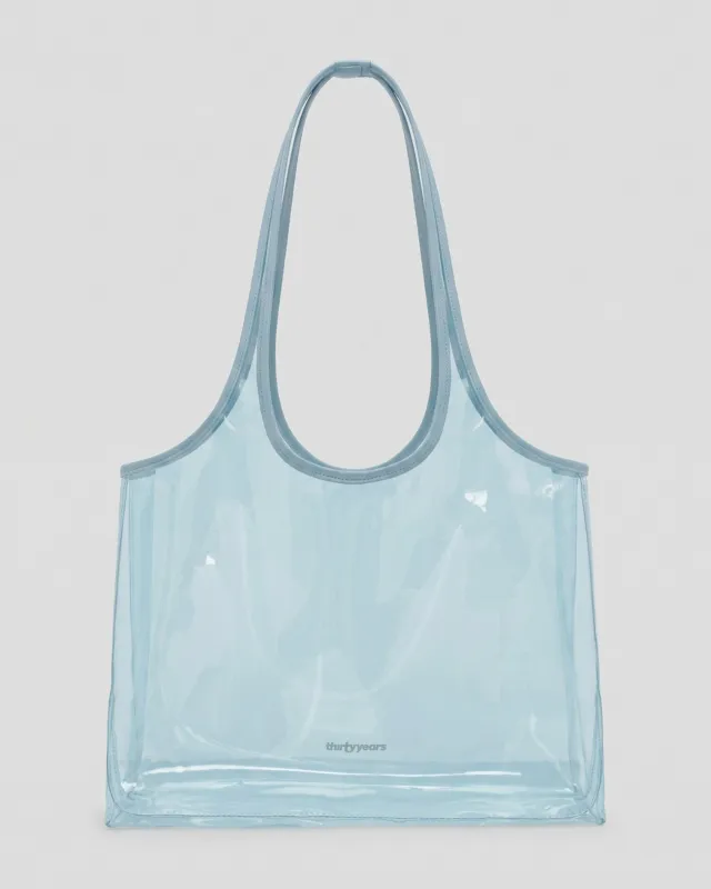 Jelly Clear Tote - Blue made by Thirtyyears
