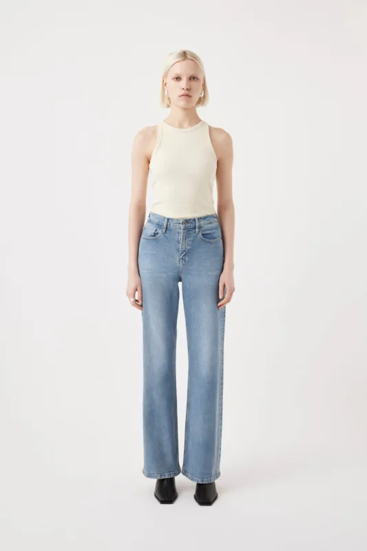 Farrah High Flare Jean Unity sold by Outland Denim