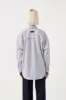 Maya Shirt White Navy Stripe sold by Outland Denim