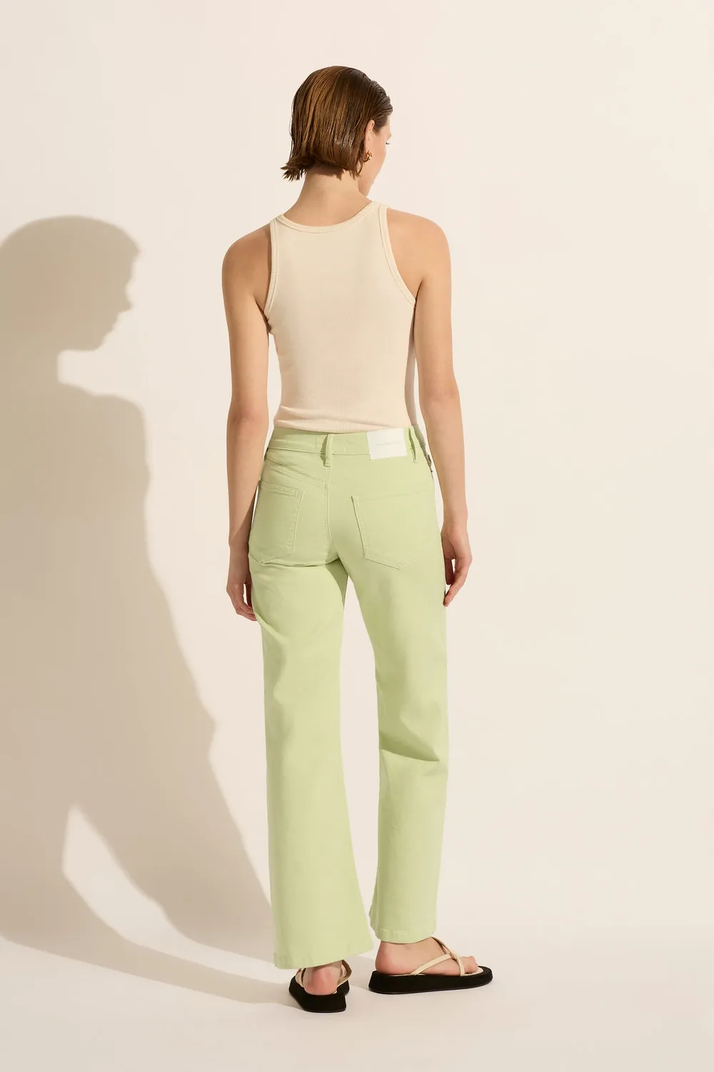 Mia Mid Wide Leg Jean Mint sold by Outland Denim product image thumbnail 3
