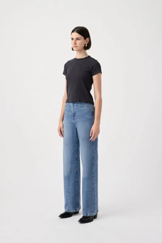 Ellie High Wide Leg Jean Destiny sold by Outland Denim