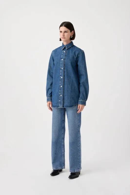 Matisse LS Shirt Dusk sold by Outland Denim