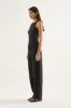 Avril Mid Slouchy Wide Jean Aged Black sold by Outland Denim