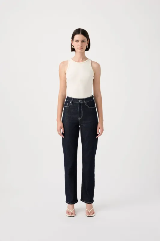 Zoe Full Length Jean Rinse sold by Outland Denim