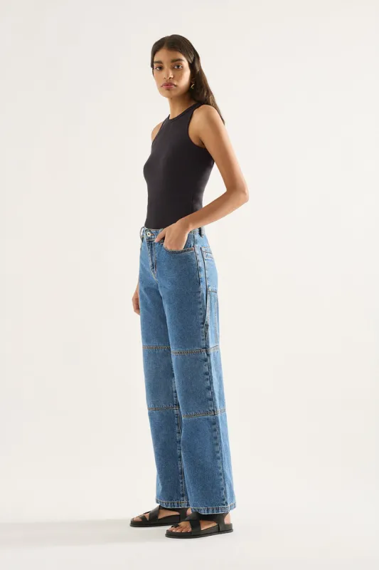 Bianca Mid Wide Leg Jean sold by Outland Denim