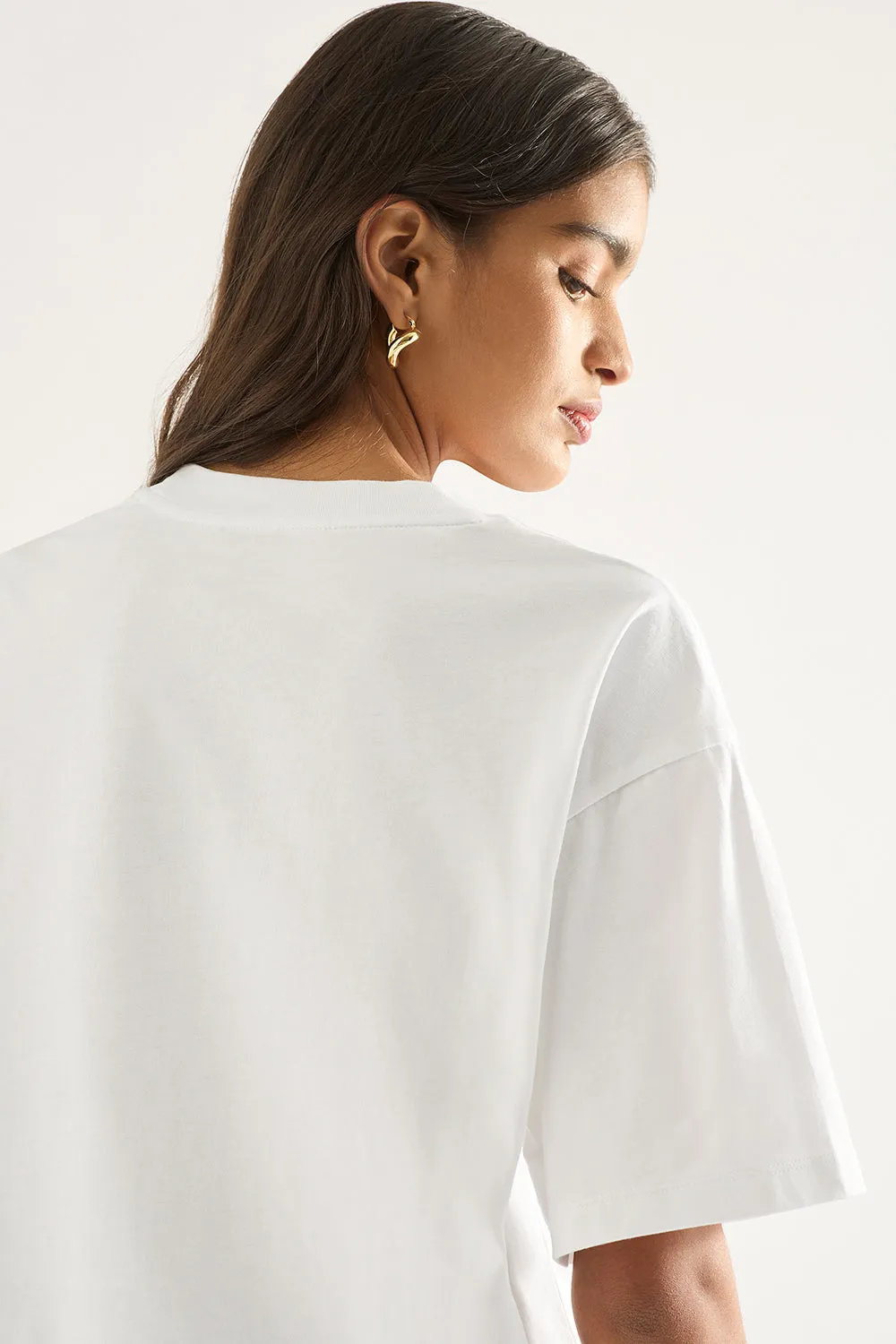 The Good Oversized Tee White sold by Outland Denim product image thumbnail 4