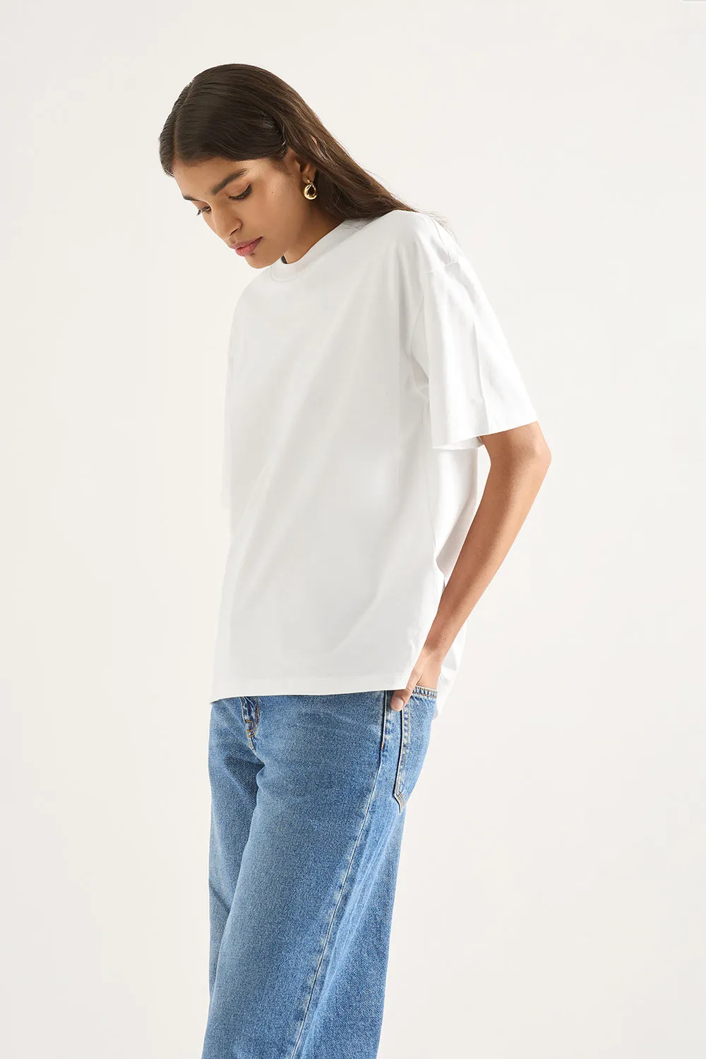 The Good Oversized Tee White sold by Outland Denim product image thumbnail 2