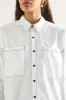 Maya Shirt White sold by Outland Denim