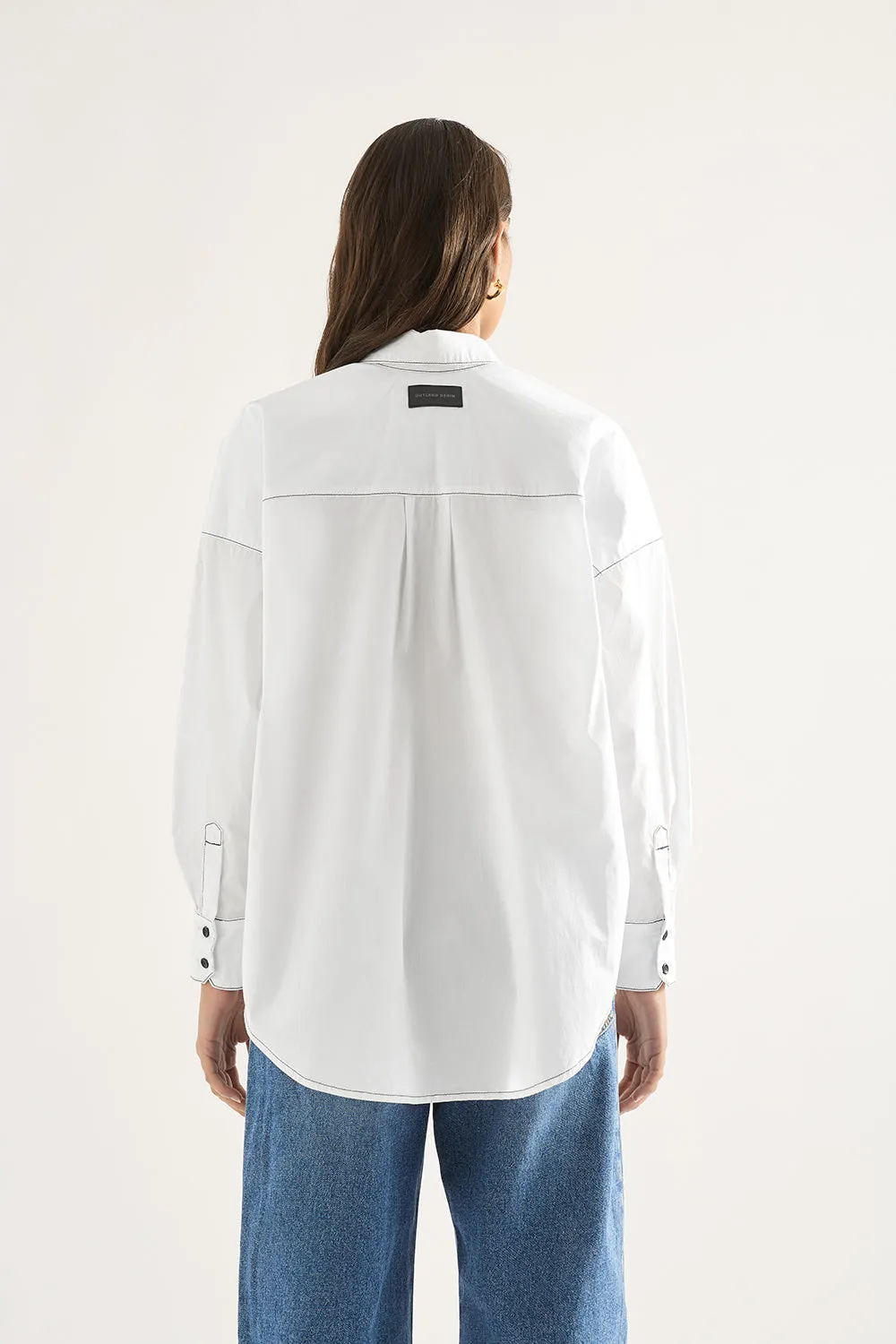 Maya Shirt White sold by Outland Denim product image thumbnail 3
