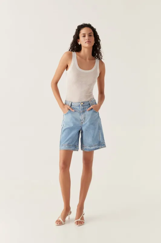 Aje x Outland Bermuda Short Coastal Blue sold by Outland Denim