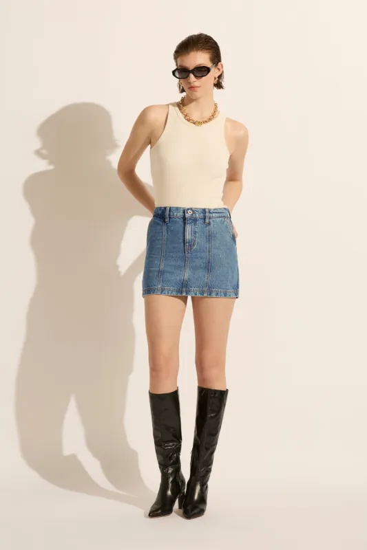 Lila Mini Skirt Heritage sold by Outland Denim
