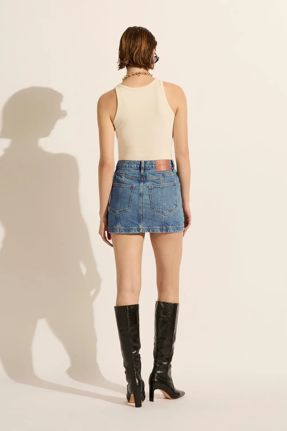Lila Mini Skirt Heritage sold by Outland Denim product image thumbnail 3