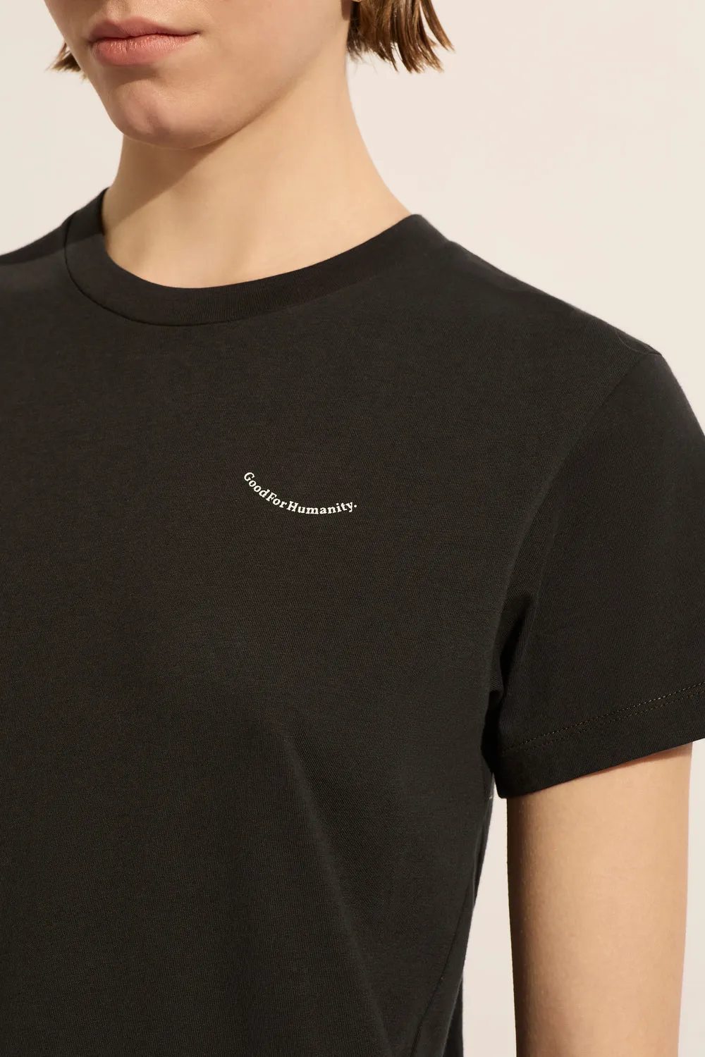 Good for Humanity Tee Charcoal sold by Outland Denim product image thumbnail 4