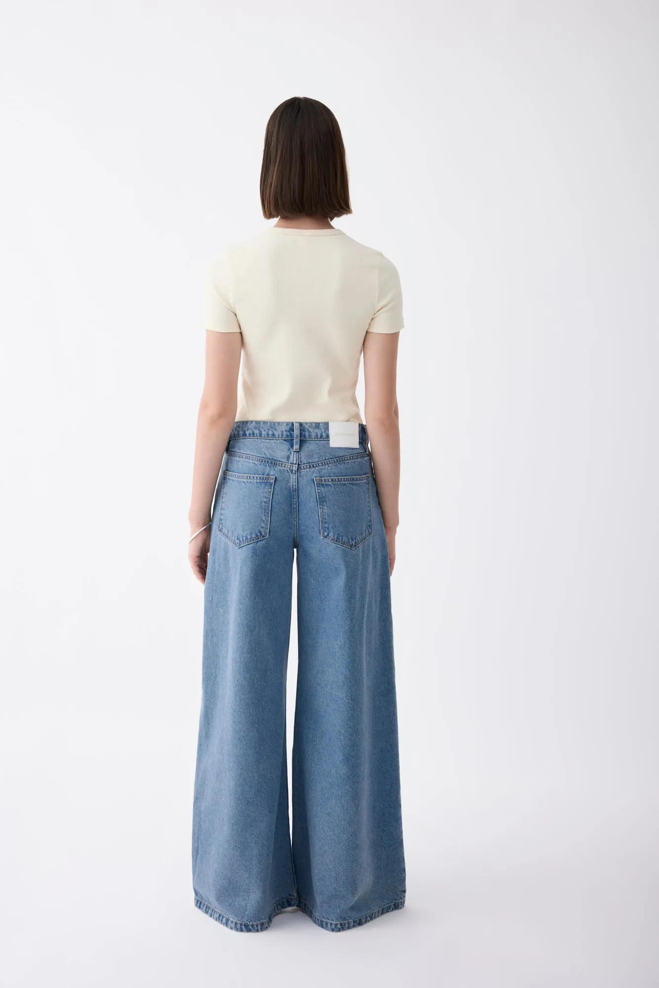 Cayley Mid Wide Jean Heirloom sold by Outland Denim product image thumbnail 4