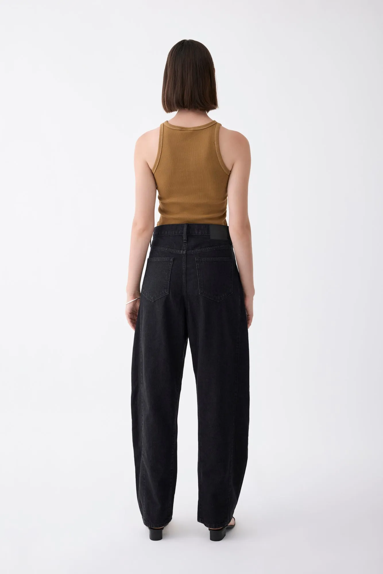 Utah Mid Slouchy Jean Black sold by Outland Denim product image thumbnail 4