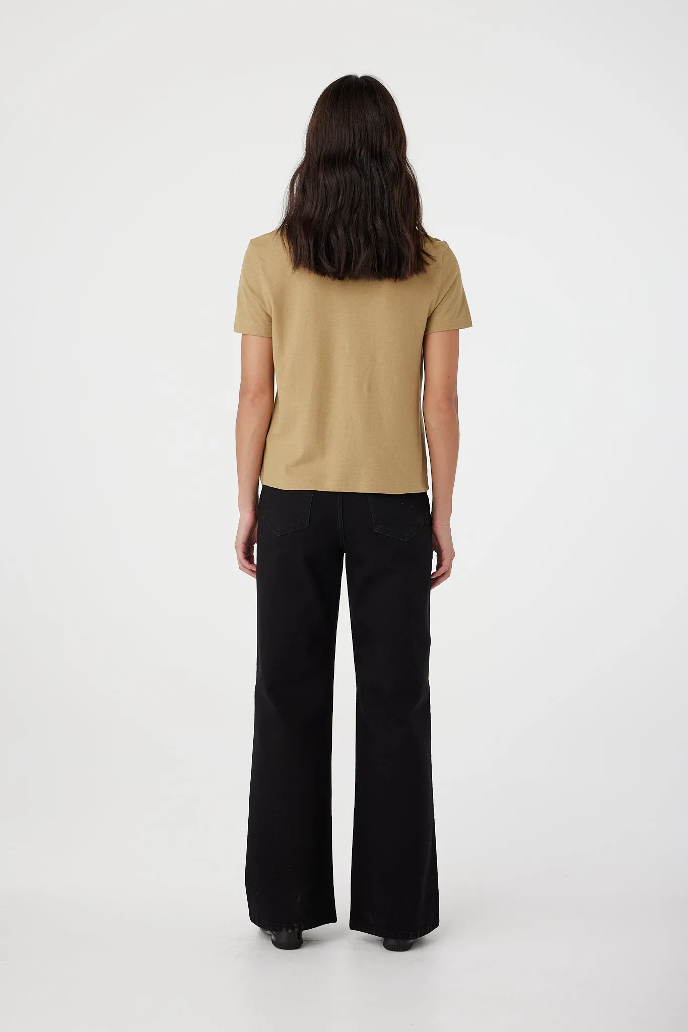 Ivy Tee Latte sold by Outland Denim product image thumbnail 3