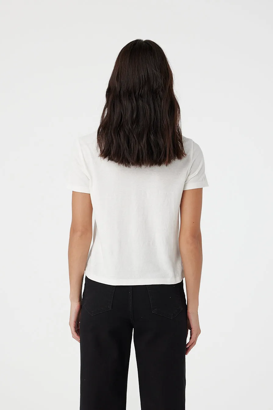 Ivy Tee Bone sold by Outland Denim product image thumbnail 4