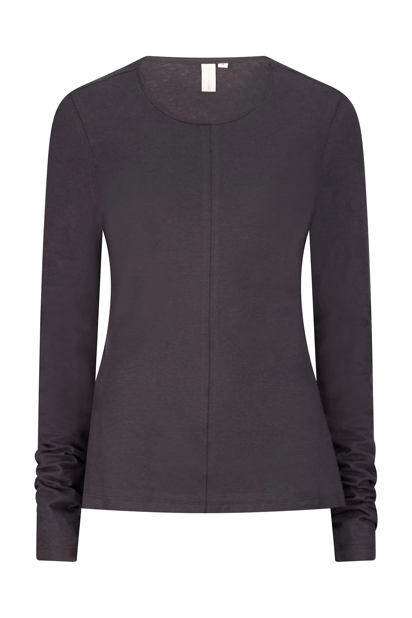 Long Sleeve Drape Top Charcoal sold by Outland Denim product image thumbnail 5